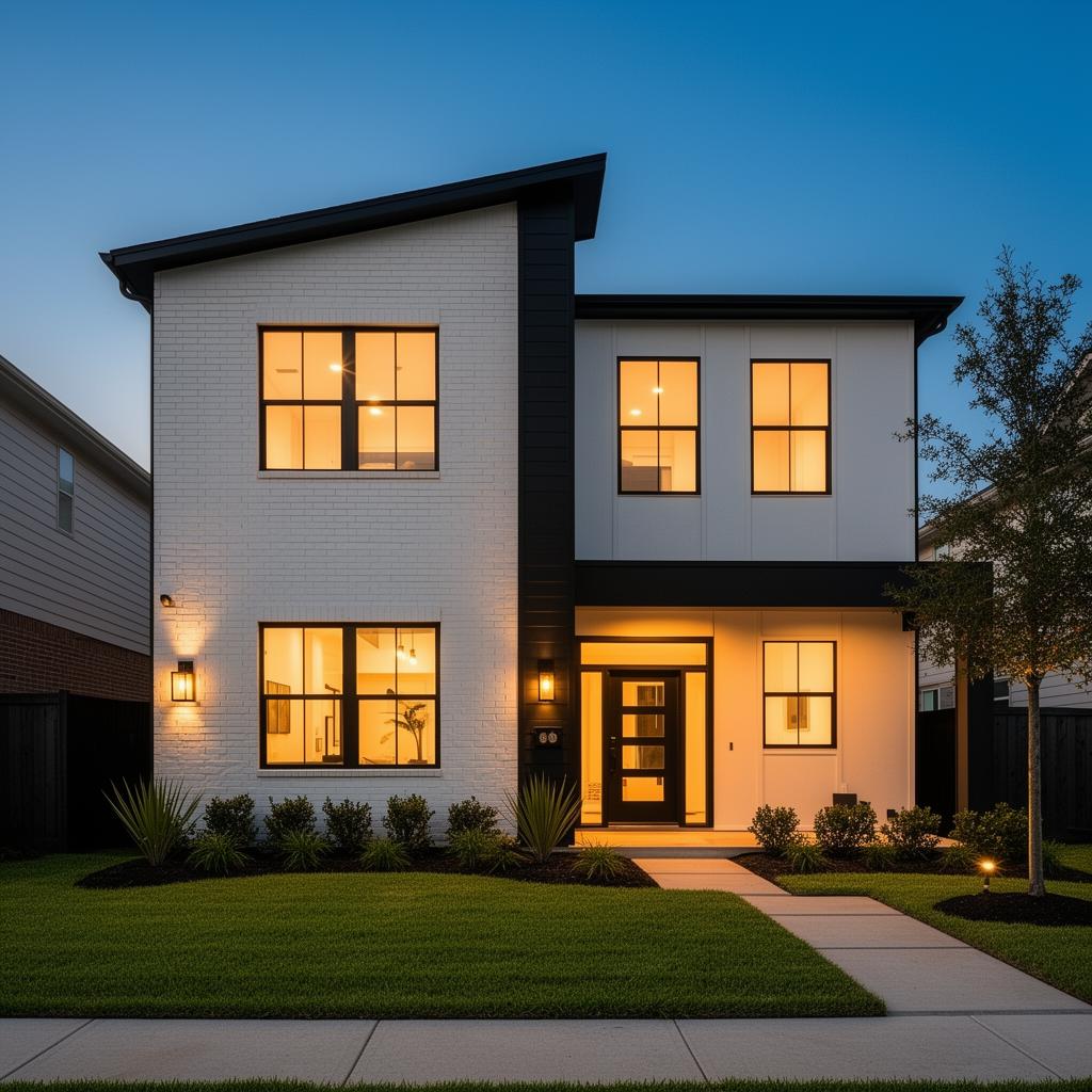 Renovated modern fix-and-flip home